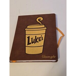 Sealed Gilmore Girls 25th Anniversary Luke's Blank Journal Faux Leather /0399